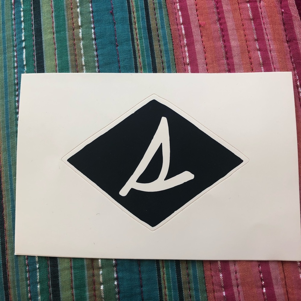 Sperry sticker *free with any purchase